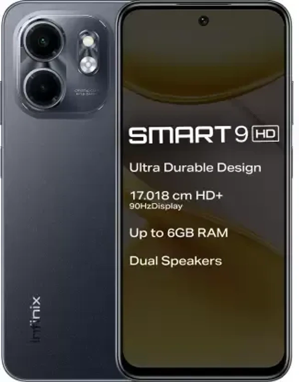 INFINIX SMART 9 HD ( MATALLIC BLACK   3GB+64GB ) - MATALLIC BLACK, INFINIX SMART 9 HD ( MATALLIC BLACK 3GB+64GB )