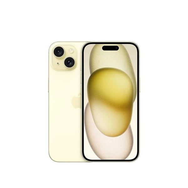Apple iPhone 15 (128 GB) - yellow - yellow, 128GB