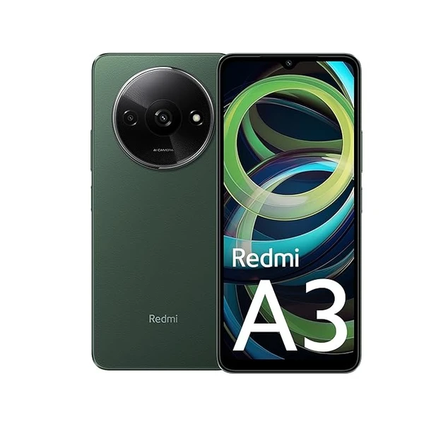 Redmi A3 (green, 4 GB RAM, 128 GB Storage) - green, 4GB-128GB