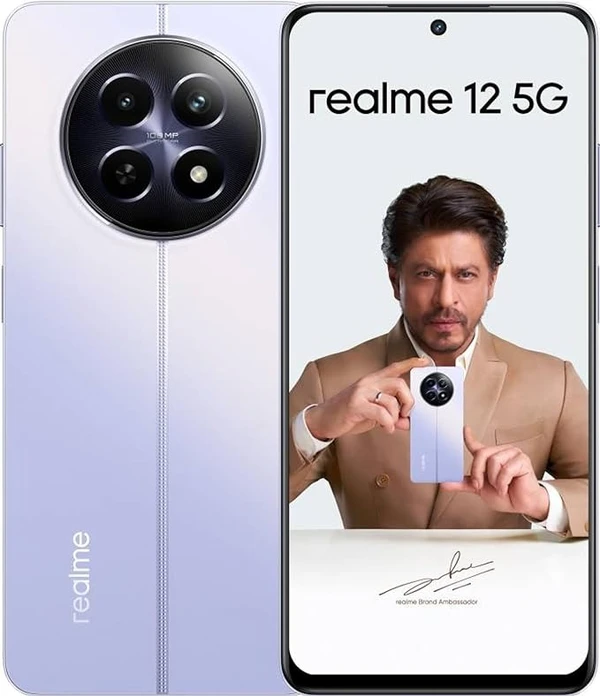 realme 12 5G (Cold Purple, 128 GB)  (6 GB RAM) - cold purple, 6GB-128GB