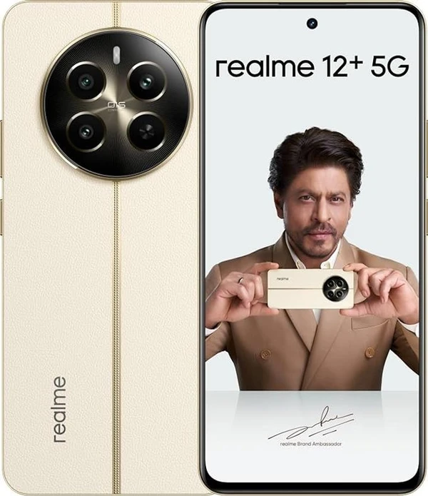 realme 12+ 5G (Navigator Beige, 8GB RAM, 256GB Storage) - Navigator Beige, 8GB-256GB