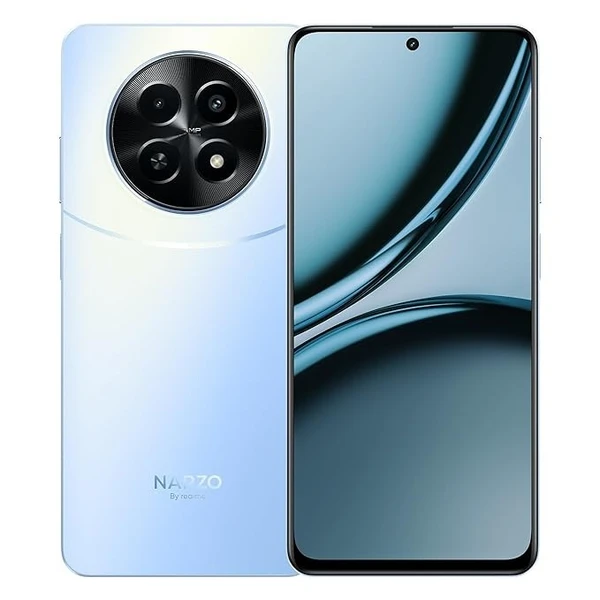 realme NARZO 70x 5G（Forest Green, 6GB RAM,128GB Storage） - light blue, 6GB-128GB