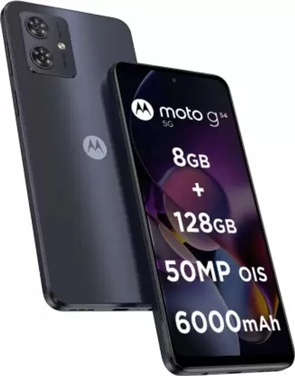 Motorola G54 5G (mint blue, 8GB RAM, 128GB Storage) - midnight blue, 8GB-128GB