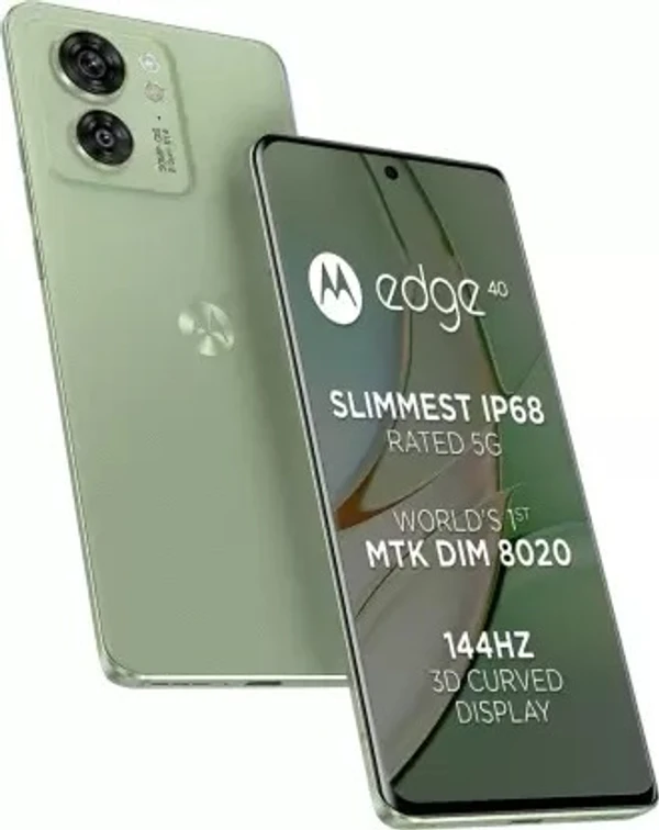 Motorola Edge 40 (Nebula Green, 256 GB)  (8 GB RAM) - Nebula Green, 8GB-256GB
