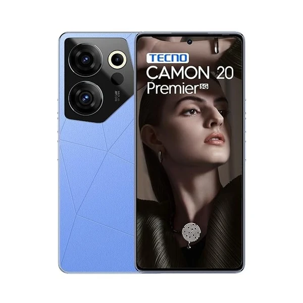 TECNO Camon 20 Premier 5G (Serenity Blue, 8GB RAM,512GB Storage) - blue, 8GB-512GB