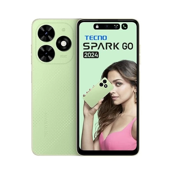 Tecno Spark Go 2024 (magic green , 128 GB)  (4 GB RAM) - magic green, 4GB-128GB