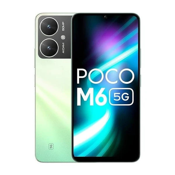 POCO M6 5G (green, 128 GB)  (6 GB RAM) - green, 6GB-128GB