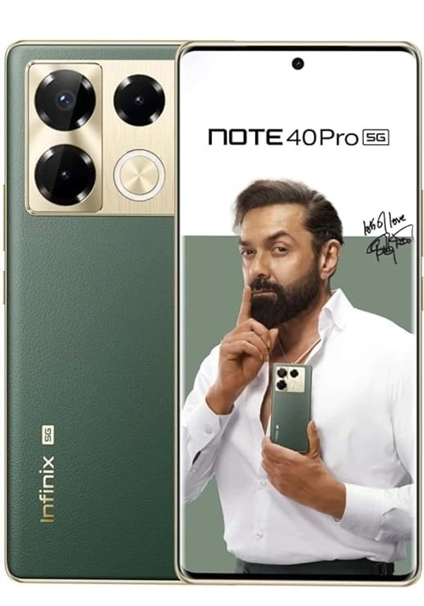 Infinix Note 40 Pro 5G (Vintage Green, 256 GB) (8 GB RAM) - Vintage Green, 8GB-256GB