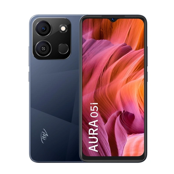 itel Aura 05i (Nebula Black, 2GB RAM + 32GB ROM) - Nebula Black, 2GB-32GB