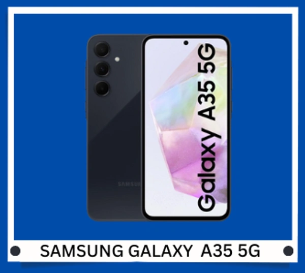 Samsung Galaxy A35 5G (Awesome navy, 8GB RAM, 256GB Storage) - Awesome navy, 8GB-256GB