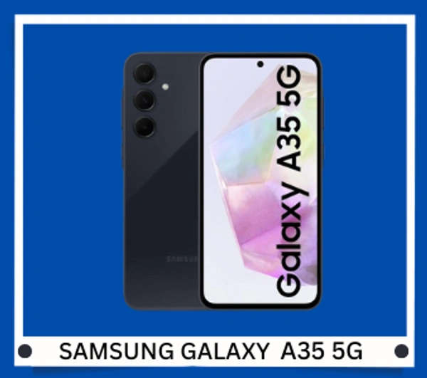 Samsung Galaxy A35 5G (Awesome navy, 8GB RAM, 128GB Storage) - Awesome Navy, 8GB-128GB