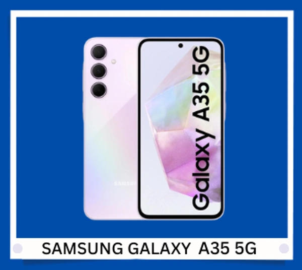 Samsung Galaxy A35 5G (Awesome purple, 8GB RAM, 128GB Storage) - purple, 8GB-128GB