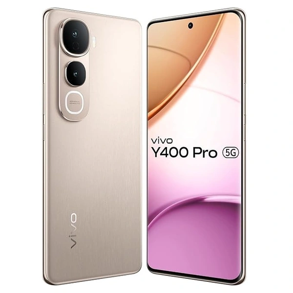Vivo Y400 Pro 5G (Fest Gold, 8GB RAM, 256GB Storage) - Fest Gold, 8GB-256GB