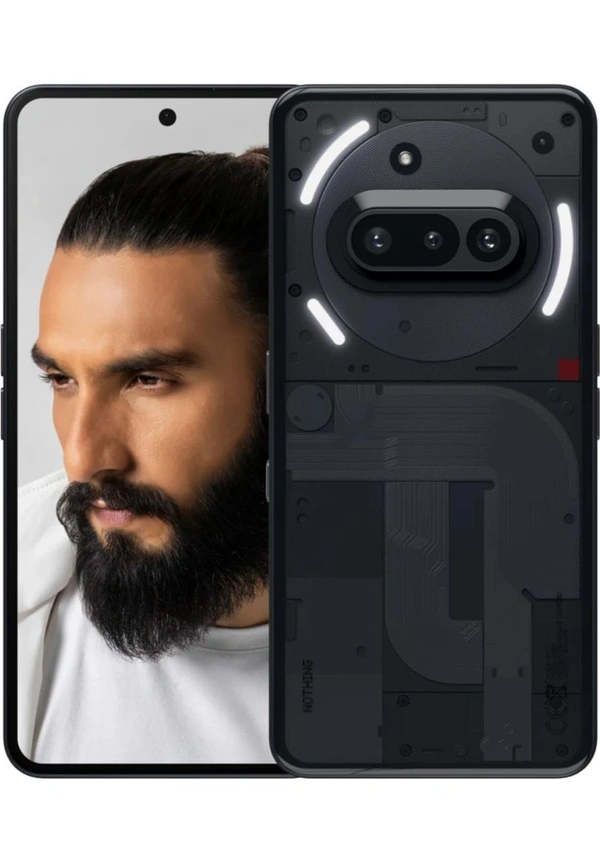 Nothing Phone (3A) 5G (Black, 8GB RAM, 256GB Storage) - Black, 8GB-256GB