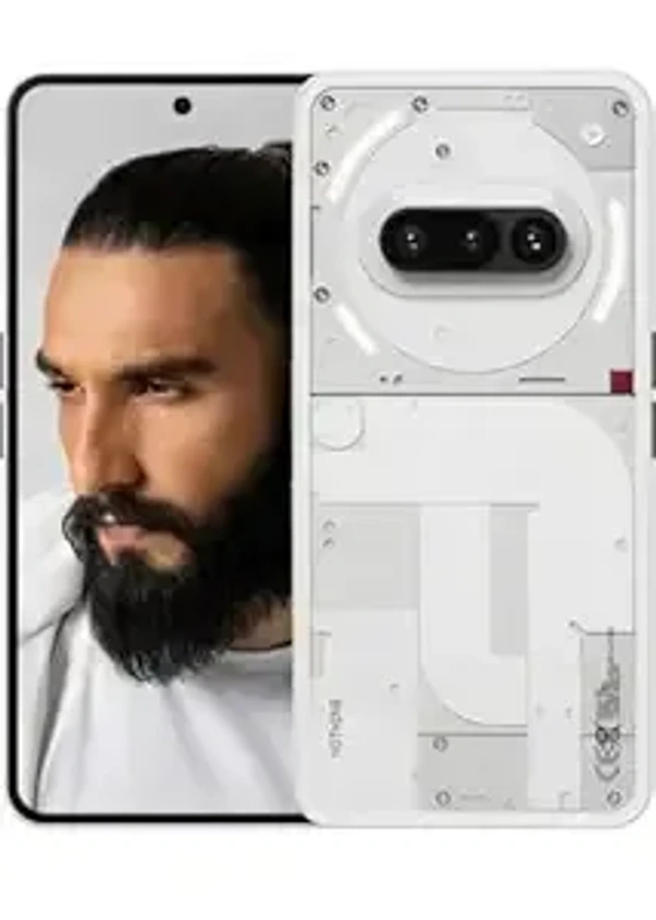 Nothing Phone (3A) 5G (white, 8GB RAM, 128GB Storage) - White, 8GB-128GB