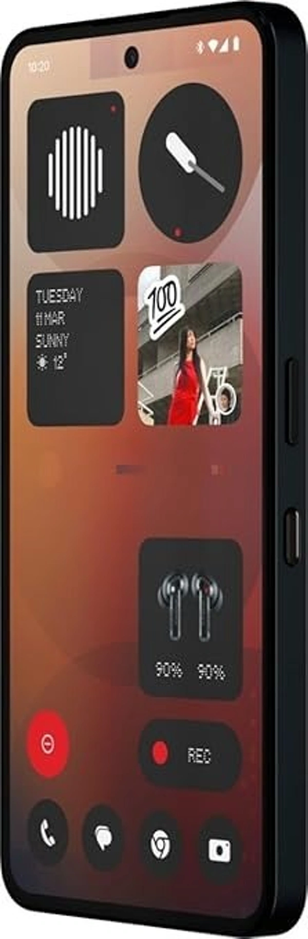 Nothing Phone (3a) Pro 5G (BLACK, 12GB RAM + 256GB Storage) - Black, 12GB-256G