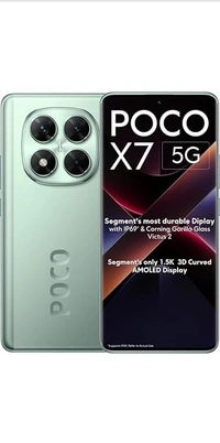 POCO X7 5G Glacier Green 8GB RAM 128GB ROM - Glacier Green, 8GB-128GB