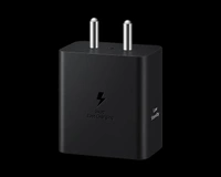 45 W Type-C Travel Adaptor with Cable - Black