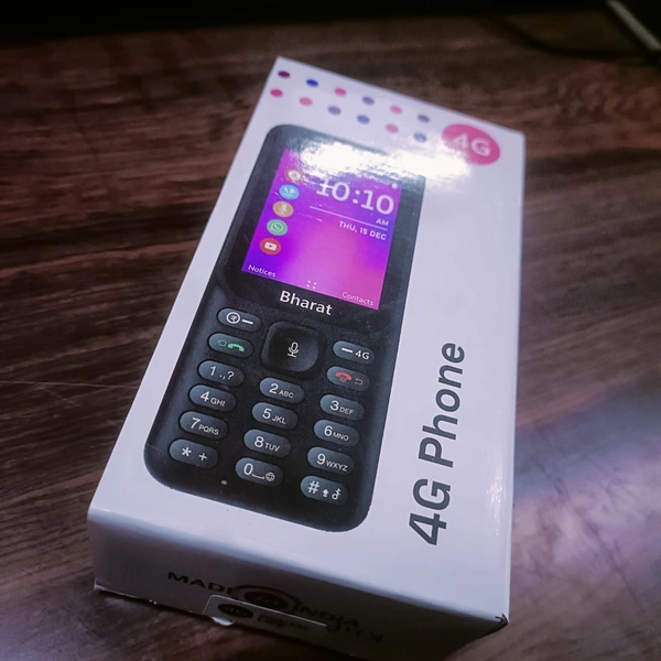 Jio Bharat 4G Keypad phone | black | F 220 - Black, F 220