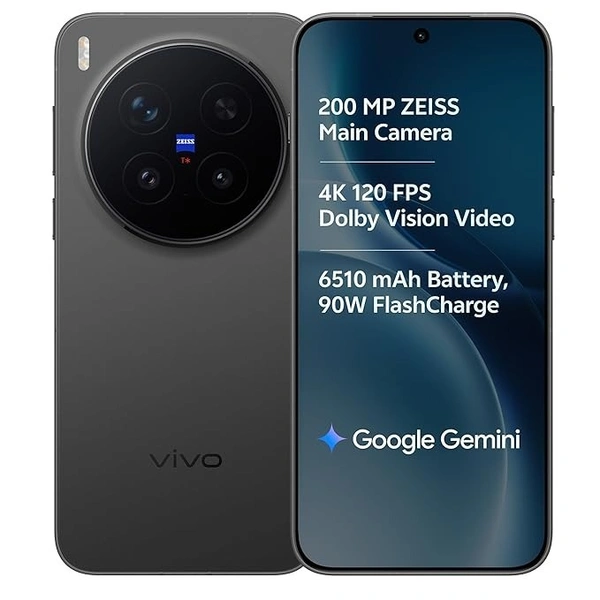 vivo X300 Pro 5G (Elite Black, 16GB RAM, 512GB Storage)