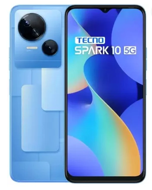 Tecno Spark 10 5G (Meta Blue, 128 GB)  (8 GB RAM) - Klein Blue, 8GB-128GB