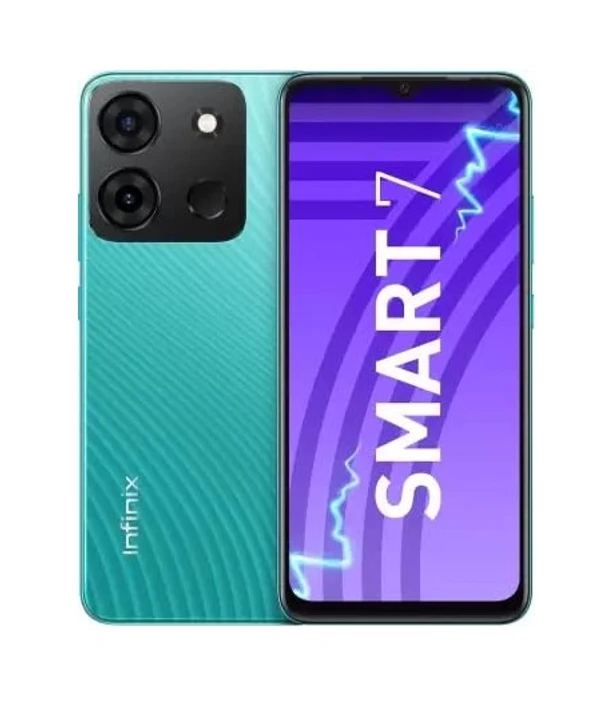 Infinix SMART 7 (Emerald Green, 64 GB)  (4 GB RAM) - emerald green, 4GB-64GB