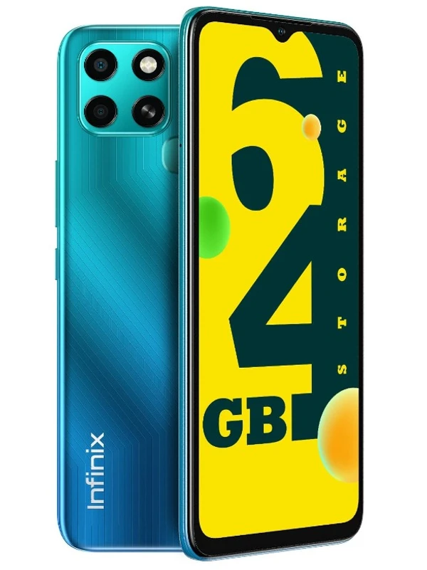 Infinix Smart 6 (Light Sea Green, 64 GB)  (2 GB RAM) - light sea green, 2GB-64Gb