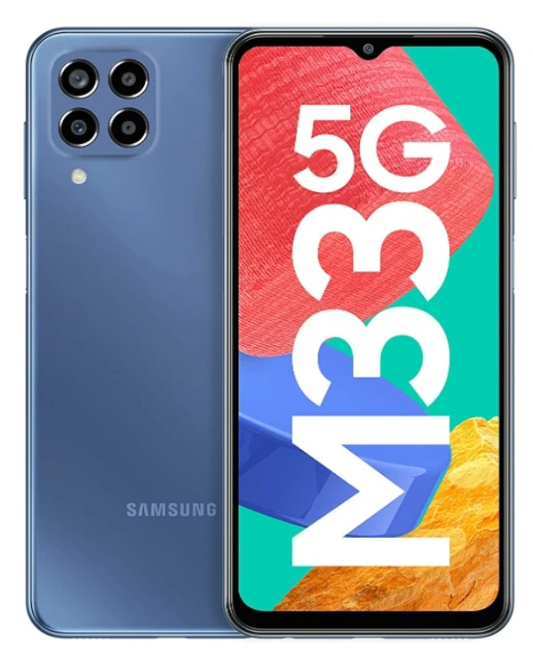 SAMSUNG Galaxy M33 5G (Deep Ocean Blue, 128 GB)  (6 GB RAM) - deep ocean blue, 6GB-128GB