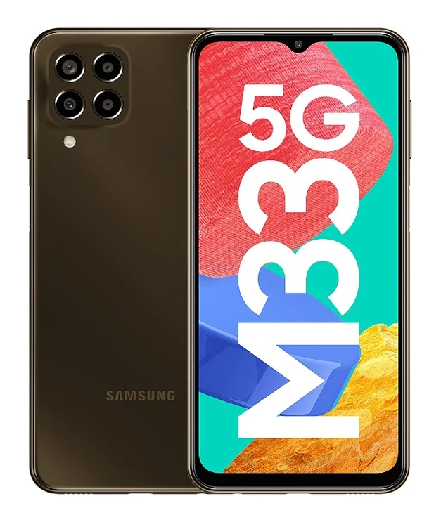 SAMSUNG Galaxy M33 5G (Emarld Brown, 128 GB)  (6 GB RAM) - emrald brown, 6GB-128GB