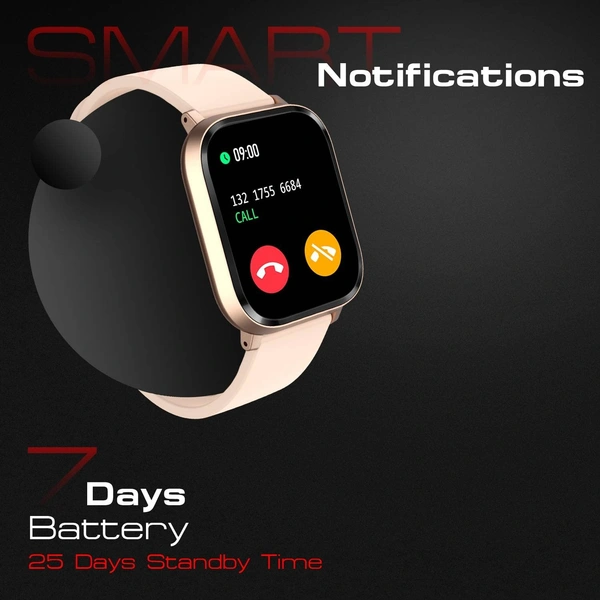 Fire-Boltt Ninja 2 Max 1.5 inches(3.9cm) Full Touch Display Smartwatch with SpO2, Heart Rate Tracking 20 Sports Mode Sleep Monitor, Camera Music Control,...