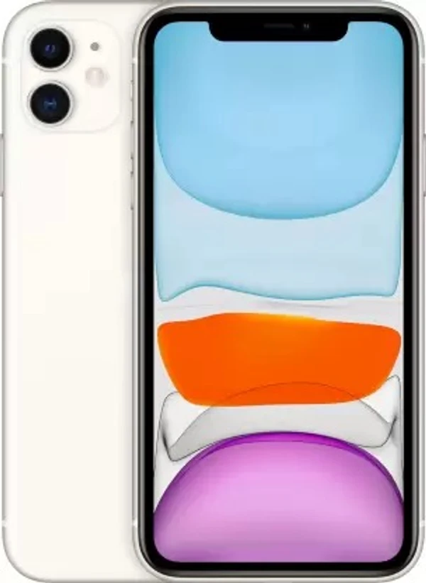 APPLE iPhone 11 (White, 128 GB) - white, 128 GB