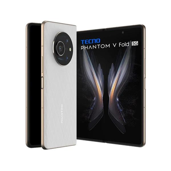 Tecno Phantom V Fold 5G White (12GB RAM,256GB Storage)  - White, 12GB-256GB
