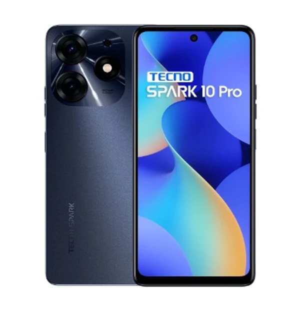 Tecno Spark 10 Pro (Starry Black, 128 GB)  (8 GB RAM) - STARY BLACK, 8GB-128GB