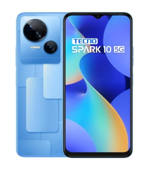 Tecno Spark 10 5G (Meta Blue, 64 GB)  (4 GB RAM) - META Blue, 4GB-64GB