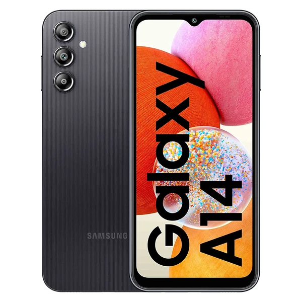 Samsung Galaxy A14 black,4GB RAM, 64GB Storage - black, 4GB-64GB