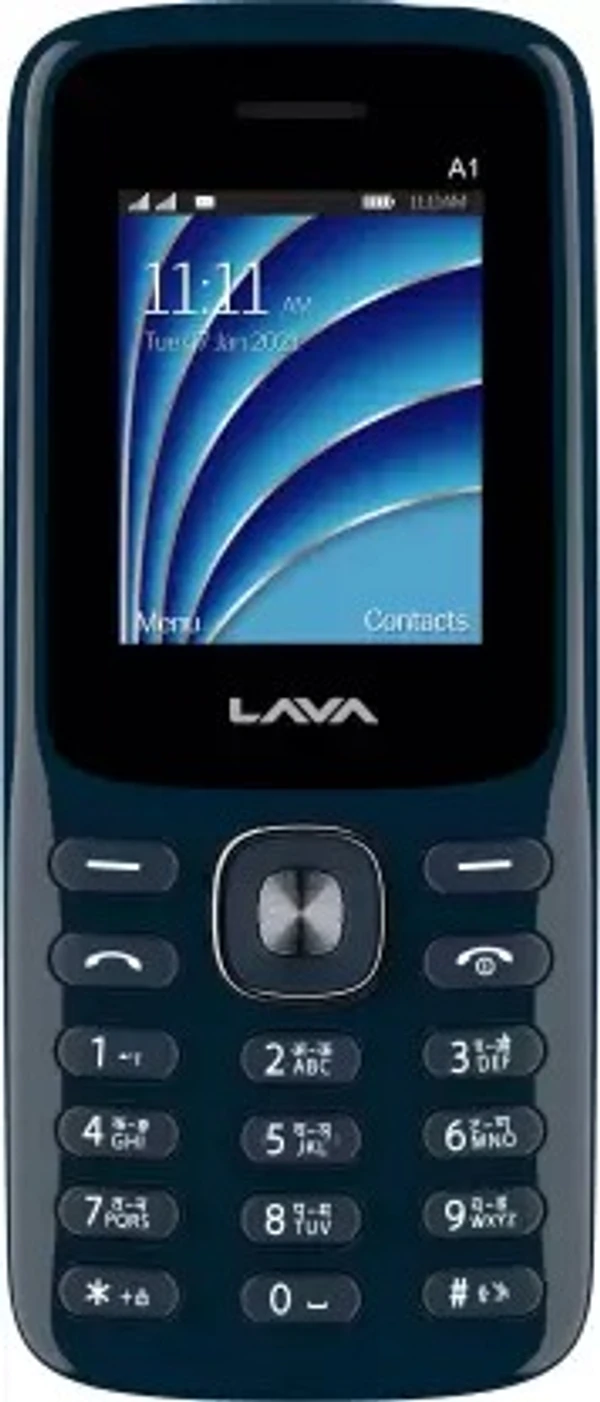 LAVA A1 2021  (Blue, Silver) - BLUE