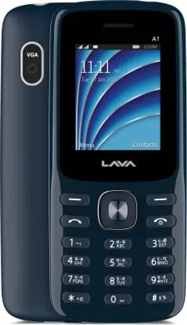 LAVA A1 2021  (Blue, Silver) - BLUE