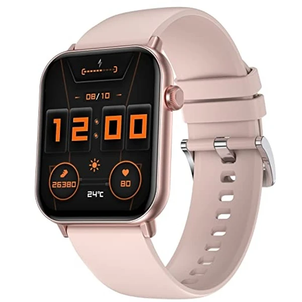 Fire-Boltt Ninja Fit Smartwatch Full Touch 1.69 & 120+ Sports Modes  - BEIGE, 1.68