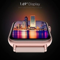 Fire-Boltt Ninja Fit Smartwatch Full Touch 1.69 & 120+ Sports Modes  - BEIGE, 1.68