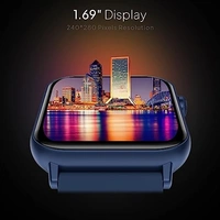 Fire-Boltt Ninja Fit Smartwatch Full Touch 1.69 & 120+ Sports Mode - BLUE, 1.68