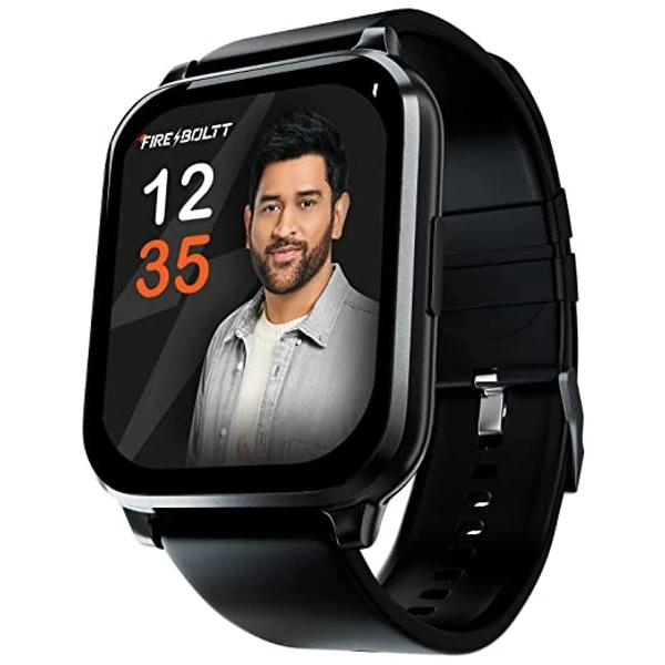 Fire-Boltt Ninja 3 Smartwatch Full Touch 1.69 & 60 Sports Mode - Black, 1.69