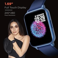 Fire-Boltt Ninja 3 Smartwatch Full Touch 1.69 & 60 Sports Mode - BLUE, 1.69