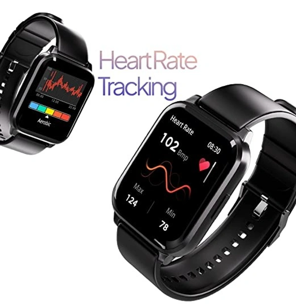 Fire-Boltt Ninja 3 1.83" Display Smartwatch Full Touch with 100+ Sports Mode - Black, 1.83