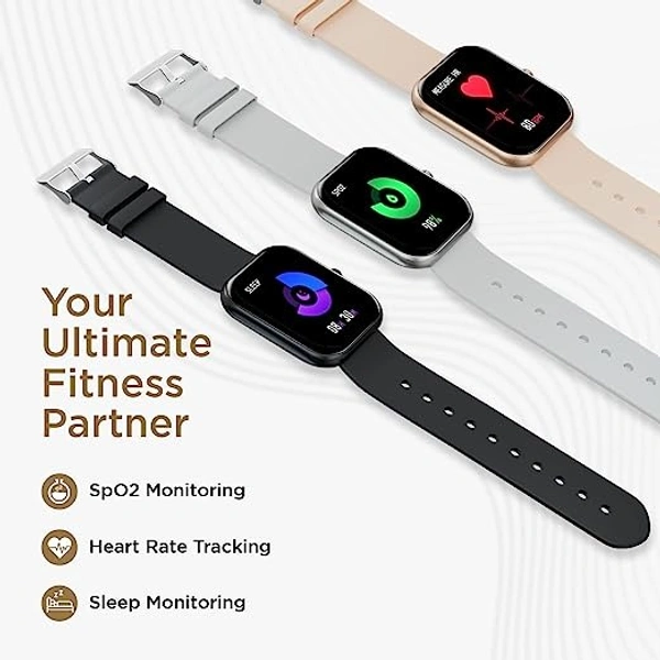 Fire-Boltt Dazzle 1.83" Smartwatch Full Touch Largest Borderless Display & 60 Sports Mode - SILVER, 1.83