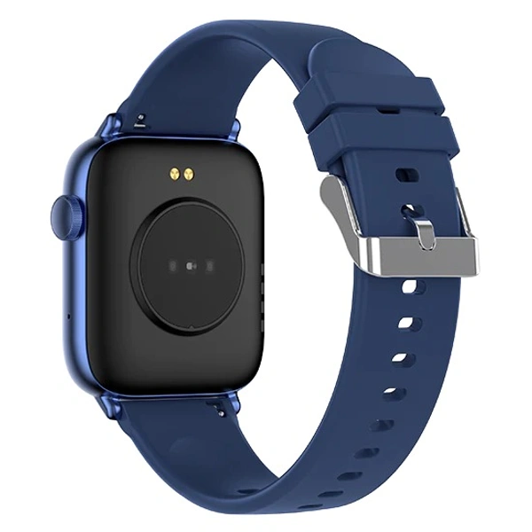 Fire-Boltt Hercules 1.83" Large Display, BT Calling with Voice Assist & Metal Body Smartwatch  (Navy Blue Strap, Free Size) - BLUE, 1.83