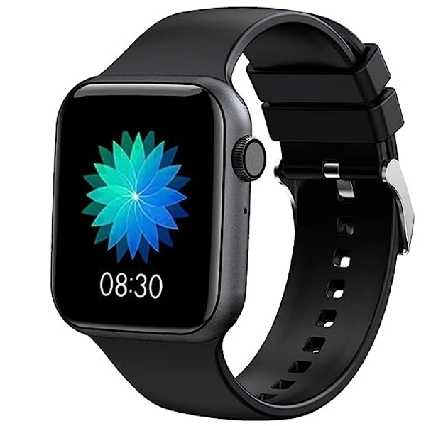 Fire-Boltt Call Bluetooth Calling Smartwatch with SpO2 & 1.7” Metal Body - Black, 1.7