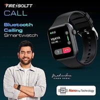 Fire-Boltt Call Bluetooth Calling Smartwatch with SpO2 & 1.7” Metal Body - Black, 1.7