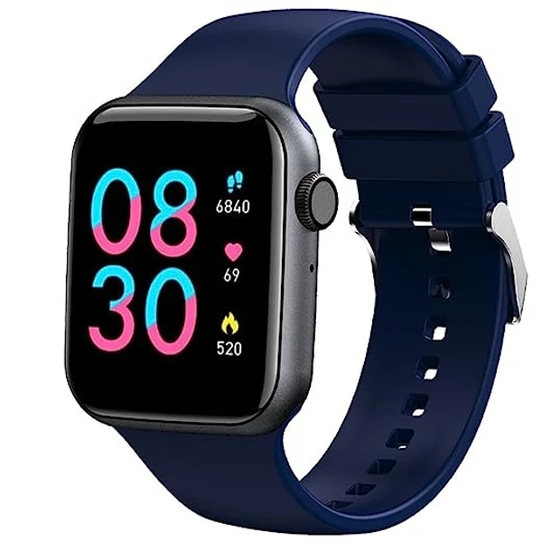 Fire-Boltt Call Bluetooth Calling Smartwatch with SpO2 & 1.7” Metal Body - BLUE, 1.7