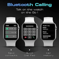 Fire-Boltt Call Bluetooth Calling Smartwatch with SpO2 & 1.7” Metal Body - WHITE, 1.7