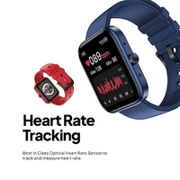 Fire-Boltt Jaguar 1.83 inch HD Display Smartwatch with Advanced Bluetooth Calling, 27 Sports Modes, 360 Health Suite, Built in Games and Multiple Watch Faces - BLUE, 1.83